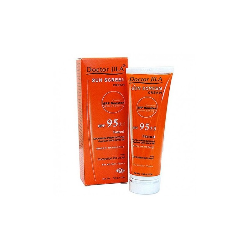 کرم ضد آفتاب SPF95 دکتر ژیلا با چربی کنترل شده ۵۰ میلی لیتر